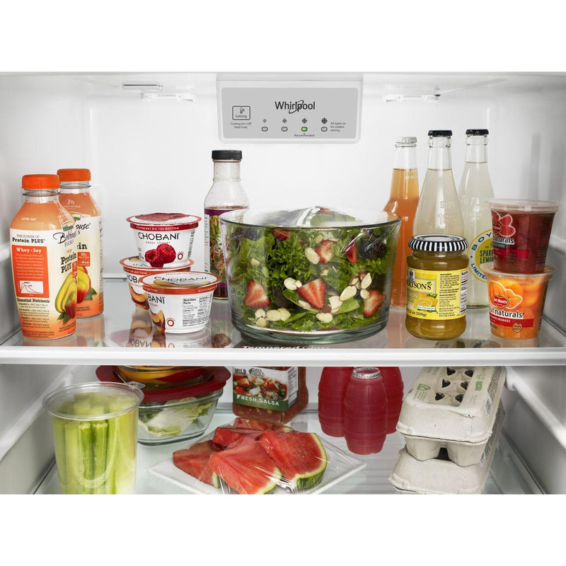 Whirlpool Réfrigérateur à congélateur supérieur de 28 po, 17.64 pi cu WRT518SZKV - Germain Larivière