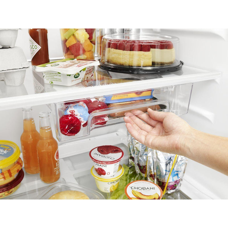 Whirlpool Réfrigérateur à congélateur supérieur de 28 po, 17.64 pi cu WRT518SZKV - Germain Larivière