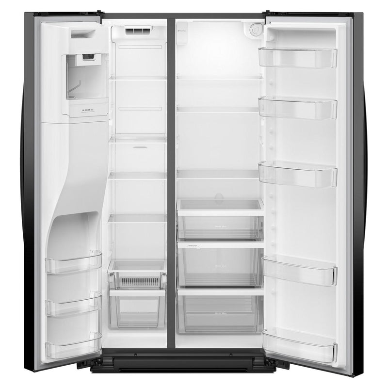 Whirlpool Réfrigérateur côte - à - côte de 36 pouces, 21 pi. cu. avec distributeur d'eau et de glace WRSC5536RB - Germain Larivière