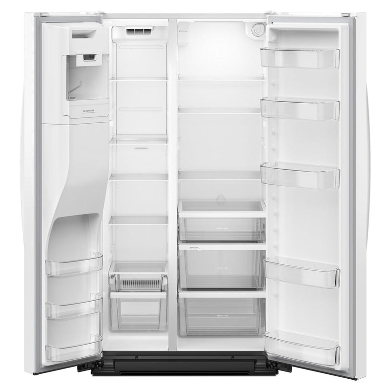 Whirlpool Réfrigérateur côte - à - côte de 36 pouces, 21 pi. cu. avec distributeur d'eau et de glace WRSC5536RW - Germain Larivière
