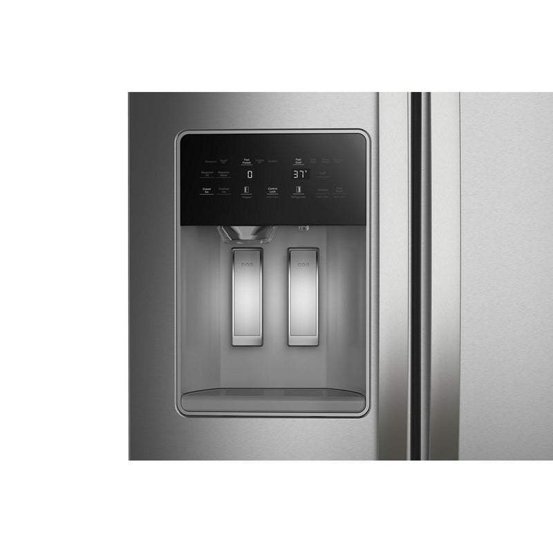 Whirlpool Réfrigérateur côte - à - côte de 36 pouces, 21 pi. cu. avec distributeur d'eau et de glace WRSC5536RZ - Germain Larivière