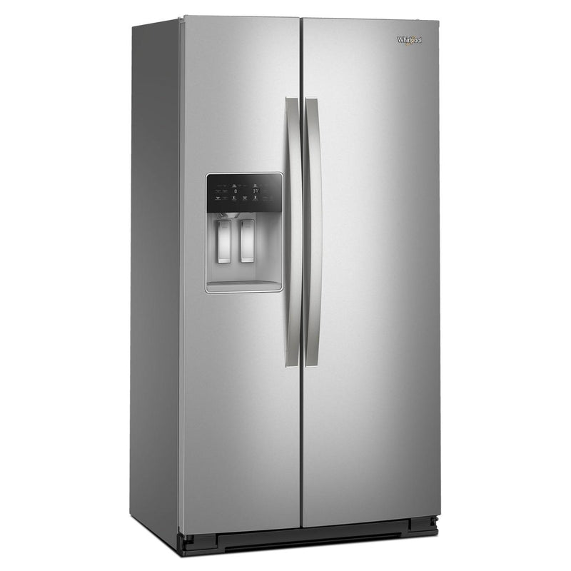 Whirlpool Réfrigérateur côte - à - côte de 36 pouces, 21 pi. cu. avec distributeur d'eau et de glace WRSC5536RZ - Germain Larivière