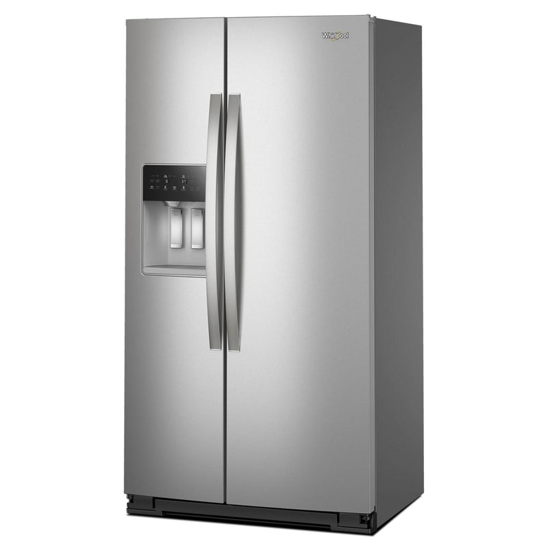 Whirlpool Réfrigérateur côte - à - côte de 36 pouces, 21 pi. cu. avec distributeur d'eau et de glace WRSC5536RZ - Germain Larivière