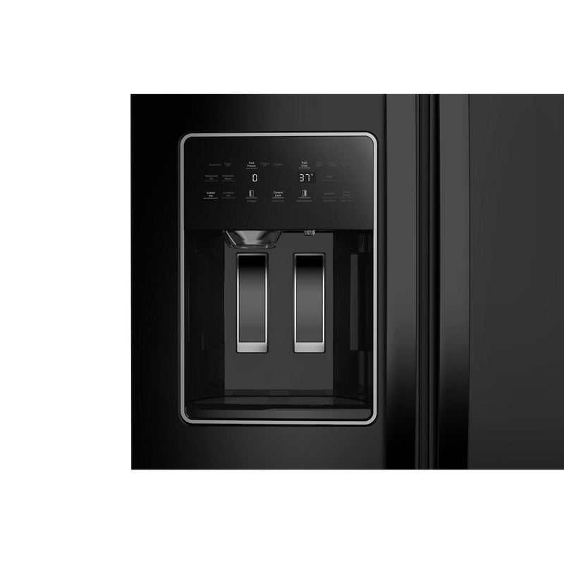 Whirlpool Réfrigérateur côte - à - côte de 36 pouces, 28 pi. cu. avec distributeur d'eau et de glace WRSF5536RV - Germain Larivière