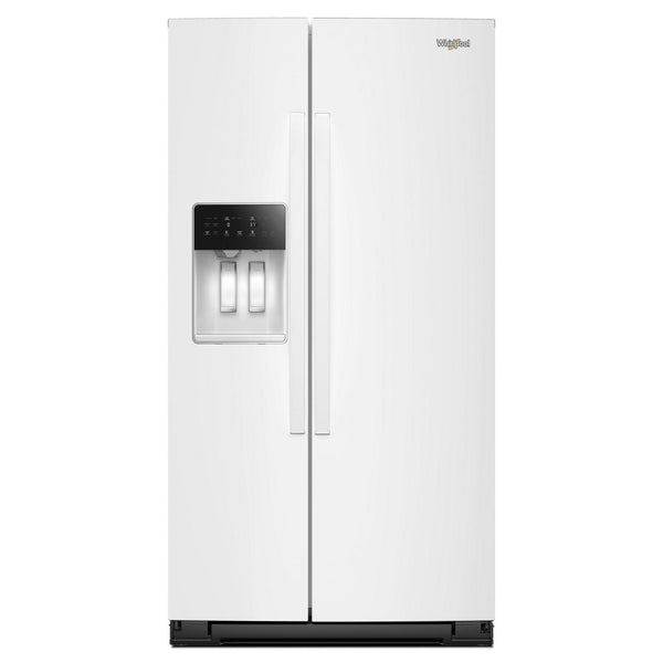 Whirlpool Réfrigérateur côte - à - côte de 36 pouces, 28 pi. cu. avec distributeur d'eau et de glace WRSF5536RW - Germain Larivière