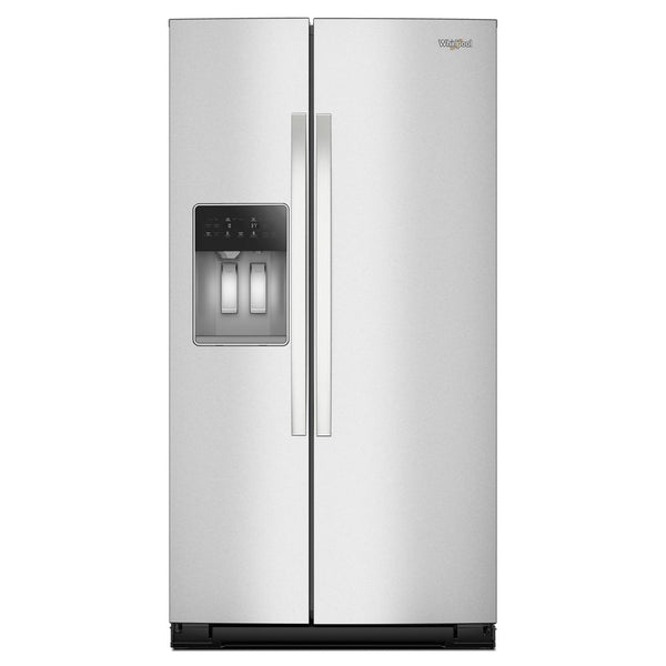 Whirlpool Réfrigérateur côte - à - côte de 36 pouces, 28 pi. cu. avec distributeur d'eau et de glace WRSF5536RZ - Germain Larivière