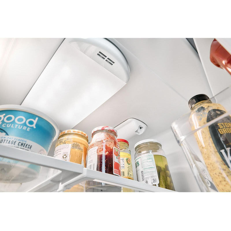 Whirlpool Réfrigérateur quatre portes avec porte à deux battants de 36 po avec distributeur externe WRMF3636RV - Germain Larivière