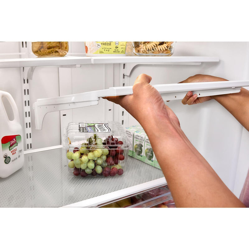 Whirlpool Réfrigérateur quatre portes avec porte à deux battants de 36 po avec distributeur externe WRMF3636RV - Germain Larivière