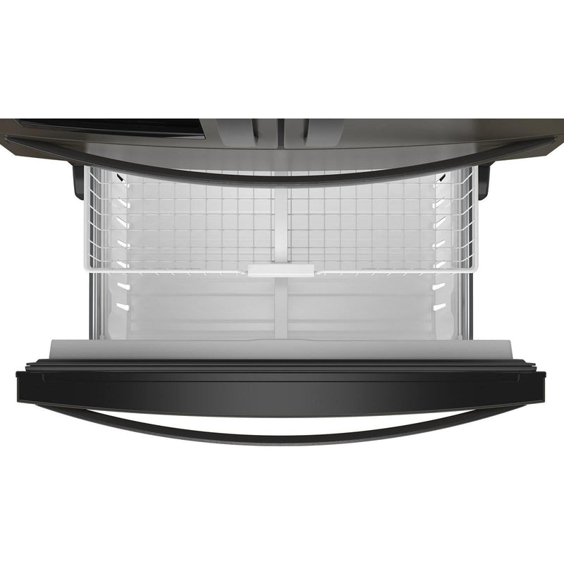 Whirlpool Réfrigérateur quatre portes avec porte à deux battants de 36 po avec distributeur externe WRMF3636RV - Germain Larivière