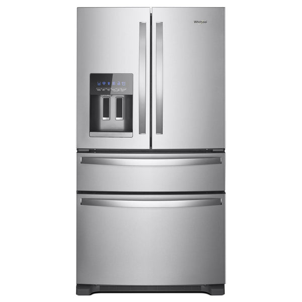 Whirlpool Réfrigérateur quatre portes avec porte à deux battants de 36 po avec distributeur externe WRMF3636RZ - Germain Larivière