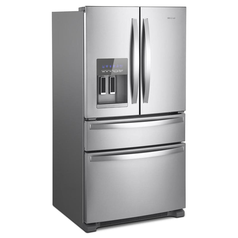 Whirlpool Réfrigérateur quatre portes avec porte à deux battants de 36 po avec distributeur externe WRMF3636RZ - Germain Larivière