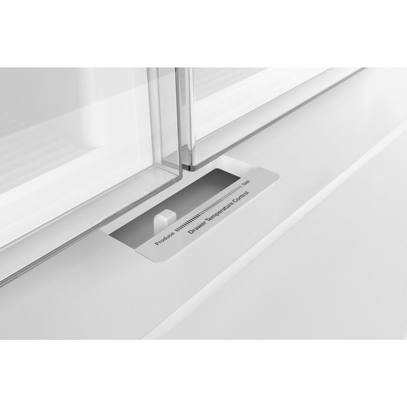 Whirlpool Réfrigérateur quatre portes avec porte à deux battants de 36 po avec distributeur externe WRMF3636RZ - Germain Larivière