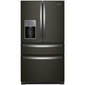  Couleur_Noir  -- Whirlpool 36 inch, 26.2 cu. ft. French 4 Door Refrigerator with External Water and Ice Dispensing System IMAGE 1