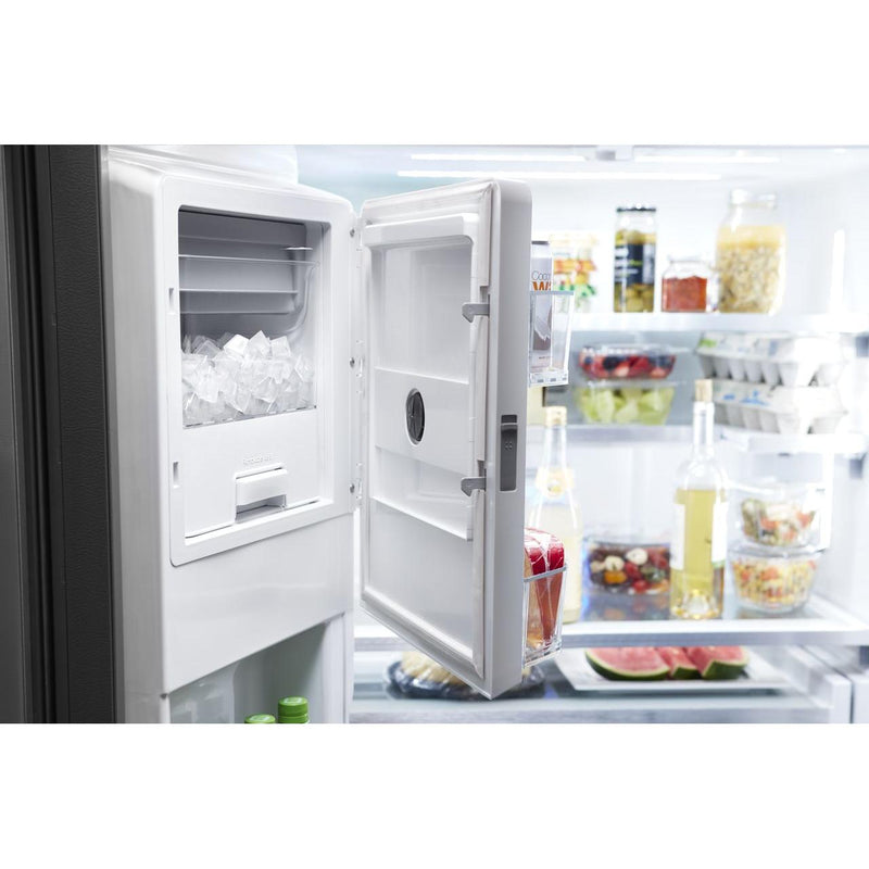 Whirlpool Réfrigérateur trois portes avec porte à deux battants à profondeur de comptoir de 36 po, 23,8 pi cu WRFC9636RZ - Germain Larivière