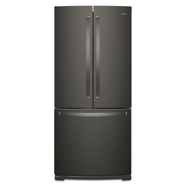 Whirlpool Réfrigérateur trois portes avec porte à deux battants amovible de 30 po 19,68 pi.cu. avec filtre à air FreshFlow™ WRF560SFHV - Germain Larivière