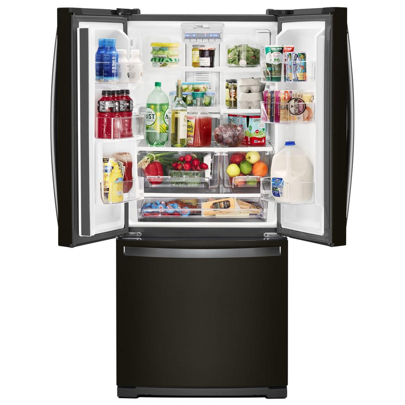 Whirlpool Réfrigérateur trois portes avec porte à deux battants amovible de 30 po 19,68 pi.cu. avec filtre à air FreshFlow™ WRF560SFHV - Germain Larivière