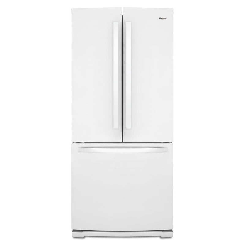 Whirlpool Réfrigérateur trois portes avec porte à deux battants amovible de 30 po 19,68 pi.cu. avec filtre à air FreshFlow™ WRF560SFHW - Germain Larivière