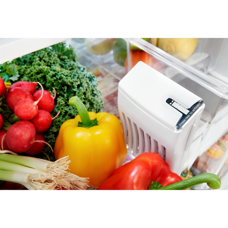 Whirlpool Réfrigérateur trois portes avec porte à deux battants amovible de 30 po, 19,7 pi. cu. avec distributeur externe d'eau avec filtration EveryDrop® WRF560SEHV - Germain Larivière