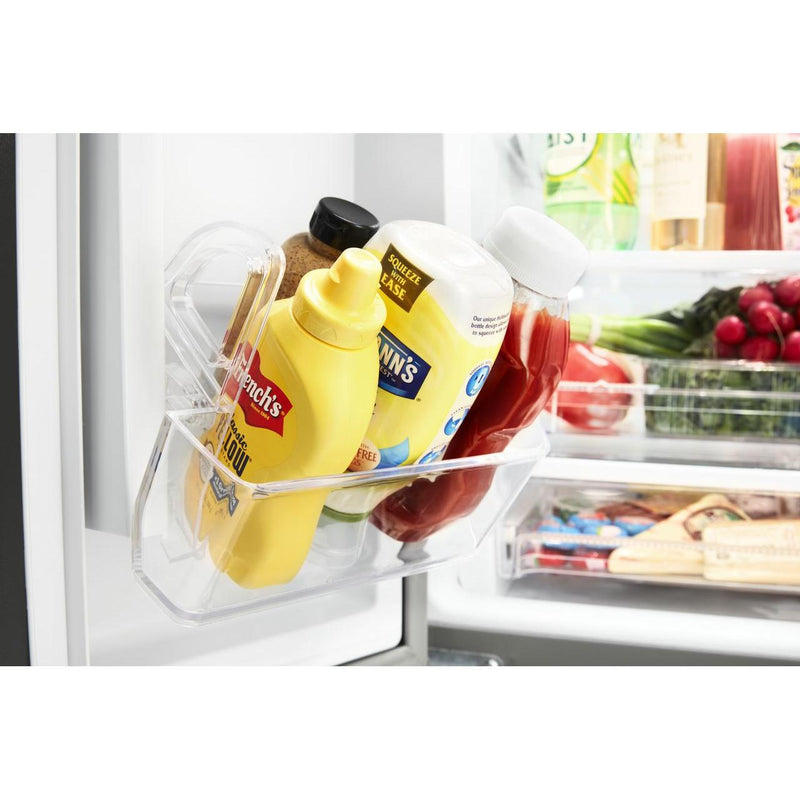 Whirlpool Réfrigérateur trois portes avec porte à deux battants amovible de 30 po, 19,7 pi. cu. avec distributeur externe d'eau avec filtration EveryDrop® WRF560SEHW - Germain Larivière