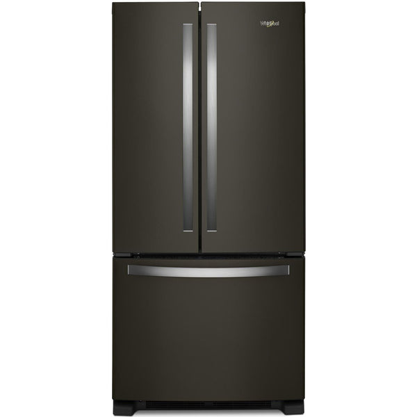 Whirlpool Réfrigérateur trois portes avec porte à deux battants amovible de 33 pouces, 22,1 pi. cu. avec machine à glaçons WRFF5333PV - Germain Larivière