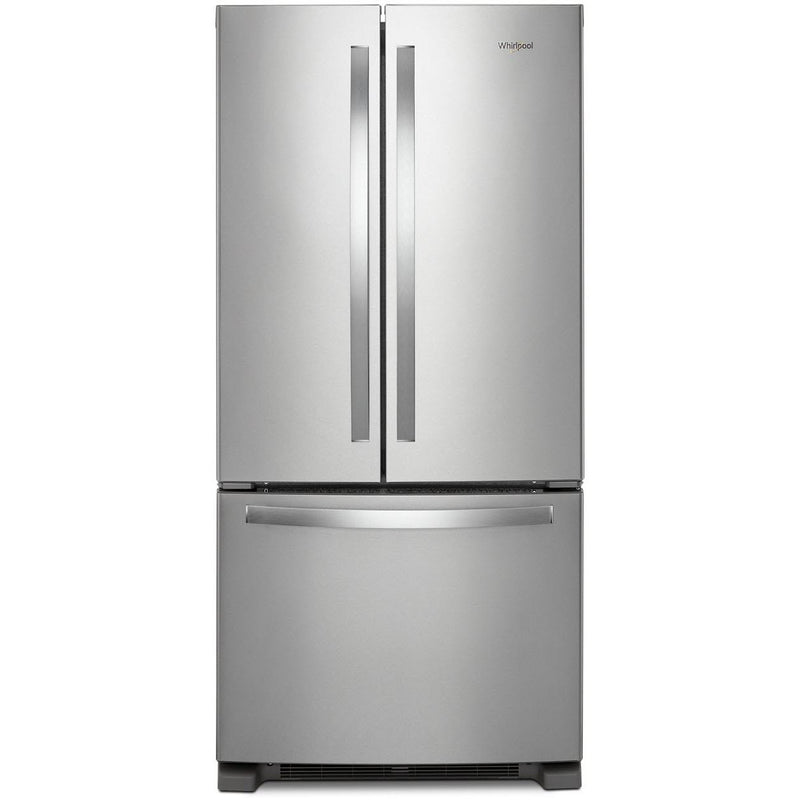Whirlpool Réfrigérateur trois portes avec porte à deux battants amovible de 33 pouces, 22,1 pi. cu. avec machine à glaçons WRFF5333PZ - Germain Larivière