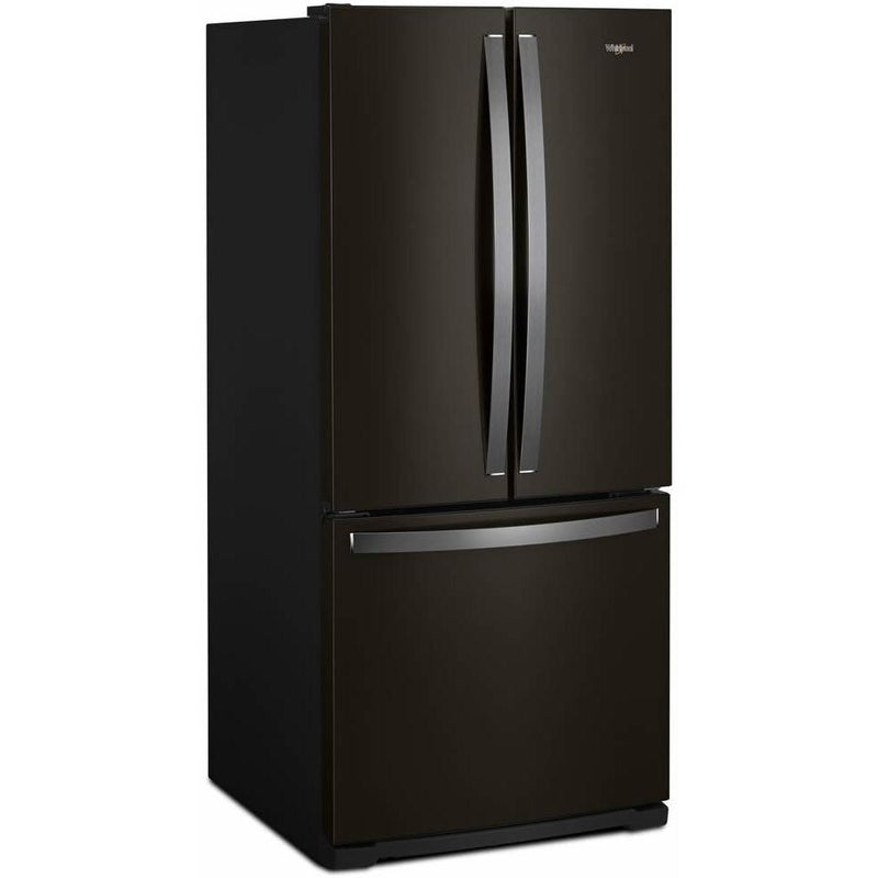 Whirlpool Réfrigérateur trois portes avec porte à deux battants de 30 po, 19,68 pi cu WRF560SMHB - Germain Larivière