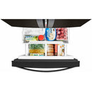 Whirlpool Réfrigérateur trois portes avec porte à deux battants de 30 po, 19,68 pi cu WRF560SMHB - Germain Larivière