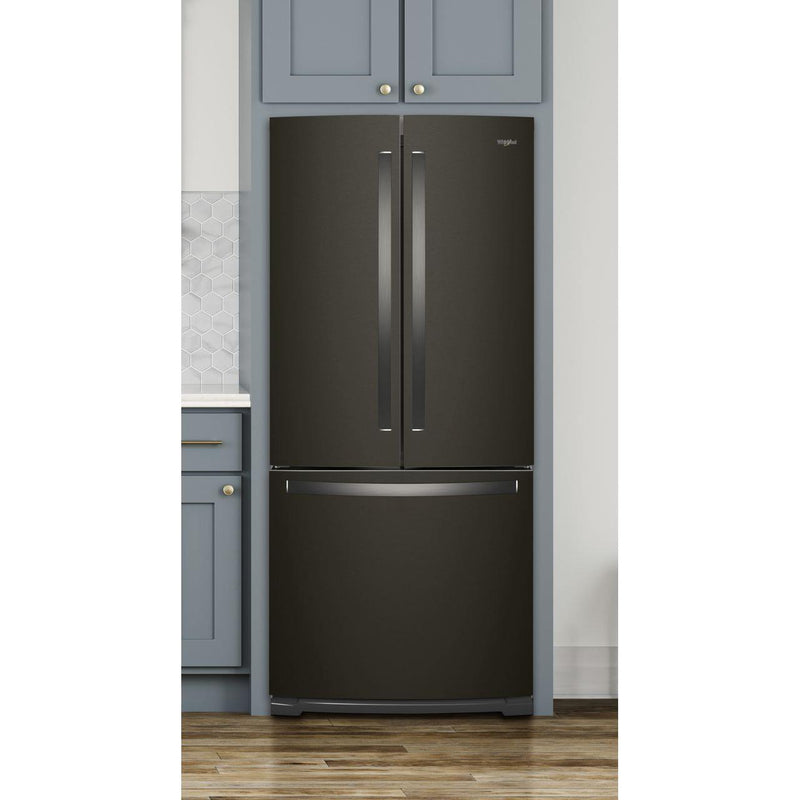 Whirlpool Réfrigérateur trois portes avec porte à deux battants de 30 po, 19,68 pi cu WRF560SMHV - Germain Larivière