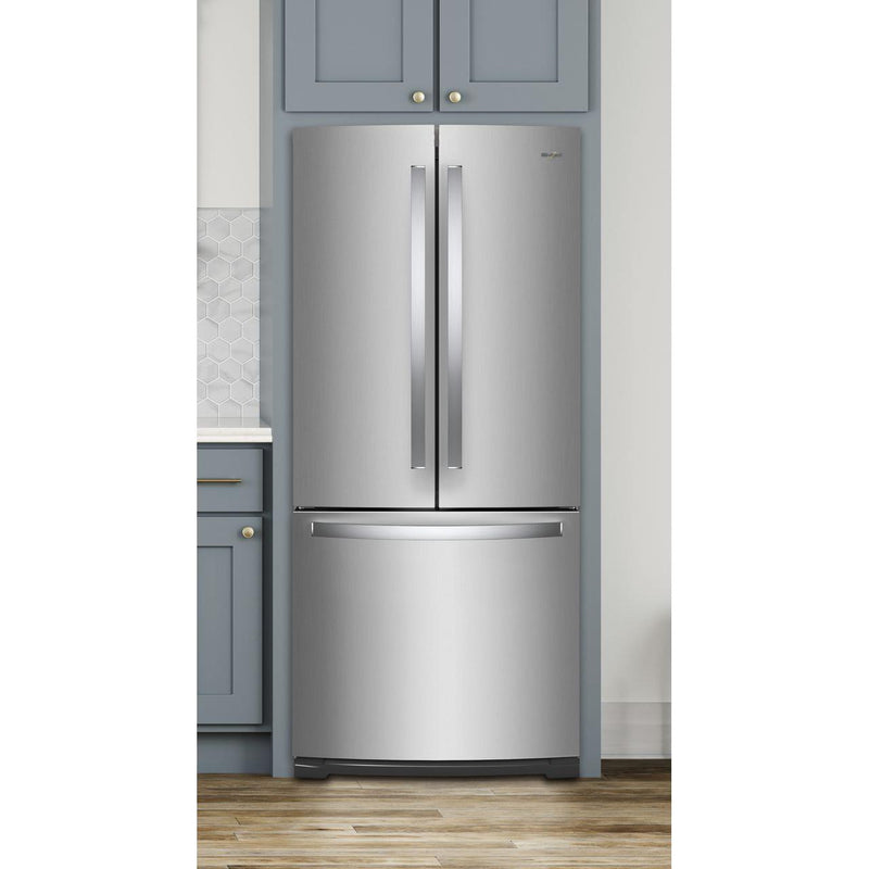 Whirlpool Réfrigérateur trois portes avec porte à deux battants de 30 po, 19,68 pi cu WRF560SMHZ - Germain Larivière