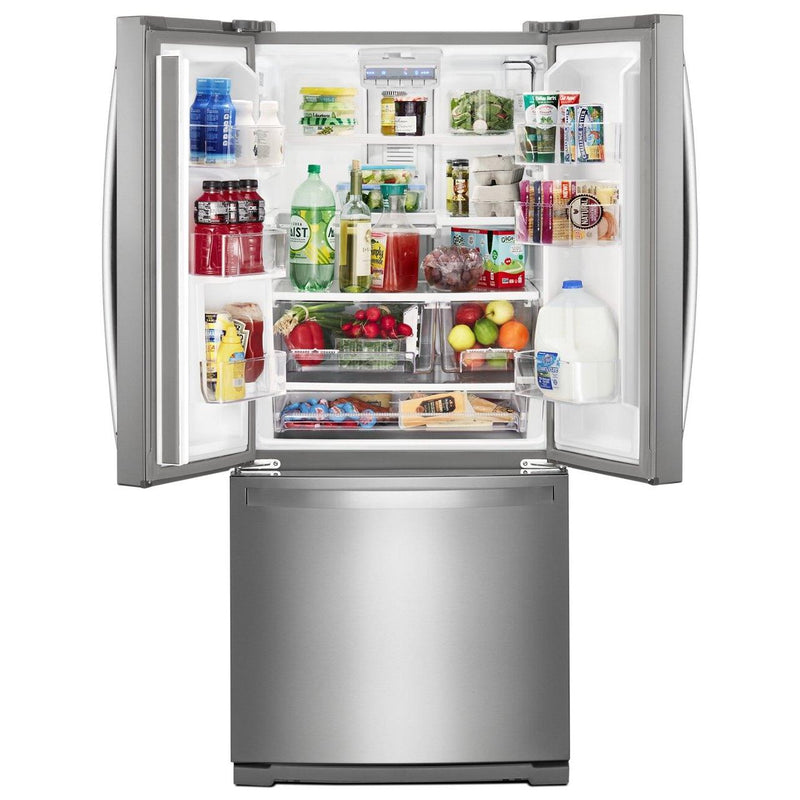 Whirlpool Réfrigérateur trois portes avec porte à deux battants de 30 po, 19,68 pi cu WRF560SMHZ - Germain Larivière
