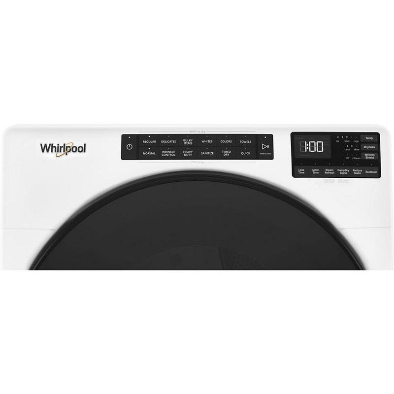 Whirlpool Sécheuse électrique de 7,4 pouces avec option EcoBoost™ YWED6605MW - Germain Larivière