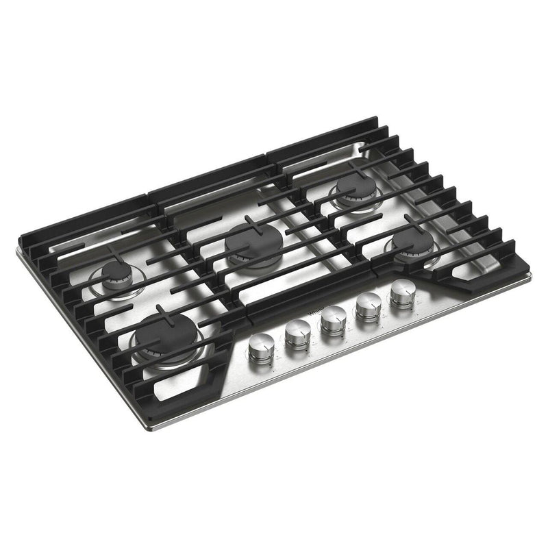 Whirlpool Table de cuisson encastrée à gaz de 30 pouces avec brûleur SpeedHeat™ WCGK7030PS - Germain Larivière