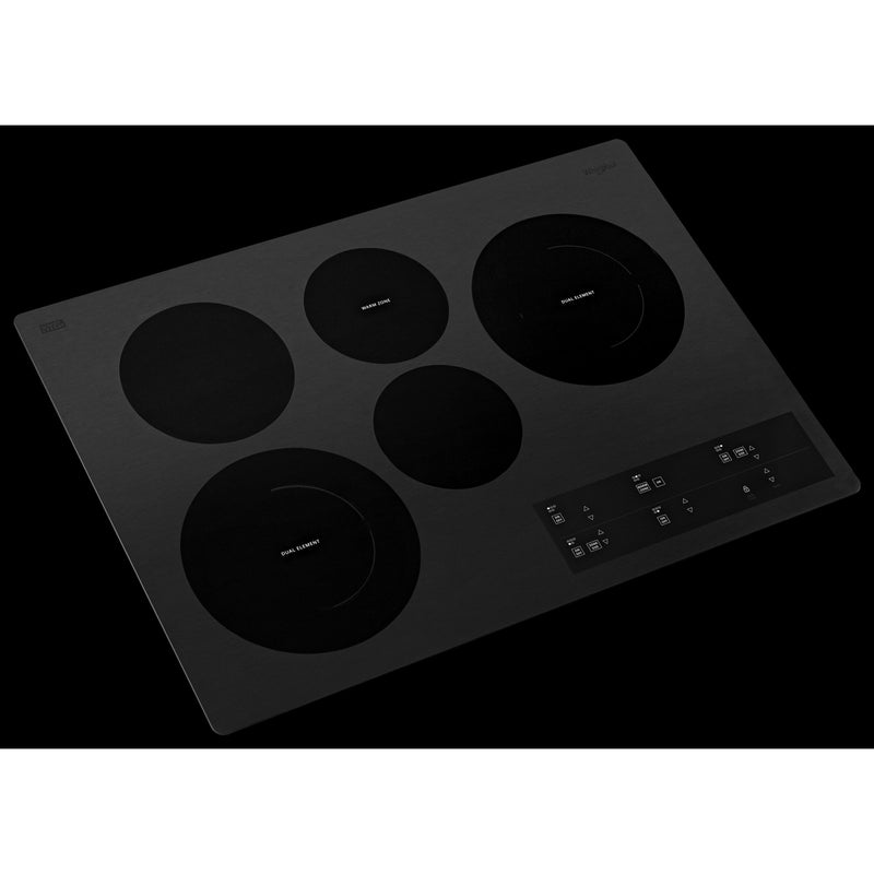 Whirlpool Table de cuisson encastrée électrique de 30 po. avec élément FlexHeat™ WCE97US0KB - Germain Larivière