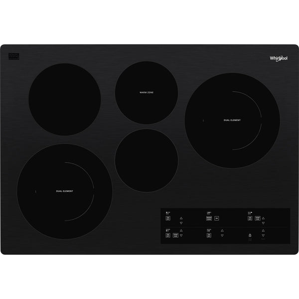 Whirlpool Table de cuisson encastrée électrique de 30 po. avec élément FlexHeat™ WCE97US0KB - Germain Larivière