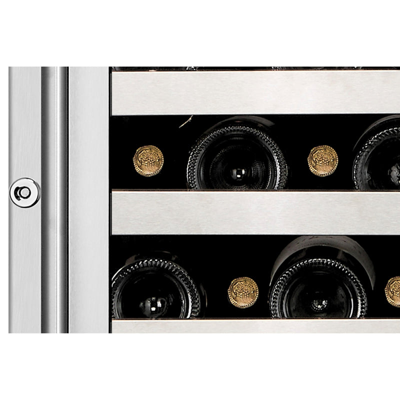 Wine Cell'R Cellier à vin Collection Titanium de 108 bouteilles avec Wi - Fi WC54SZSV1 - 2 - Germain Larivière