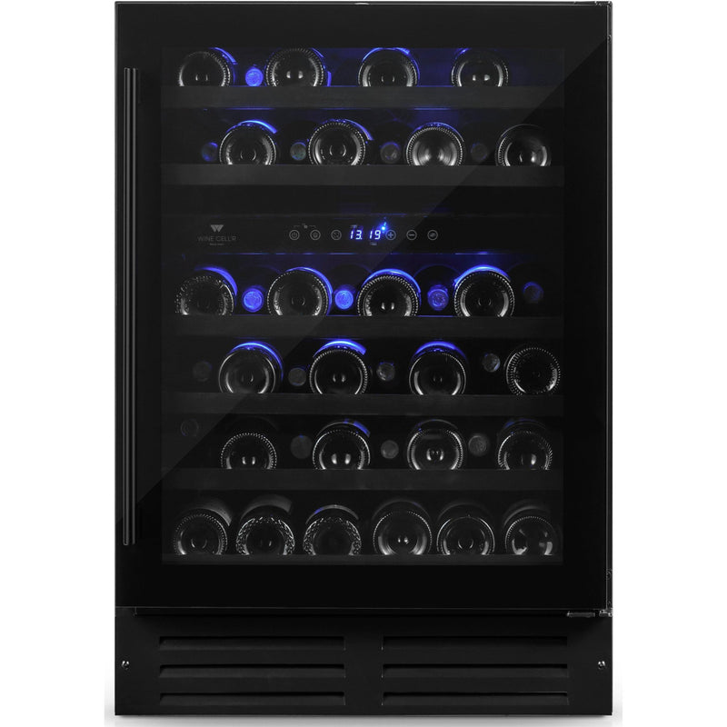 Wine Cell'R Cellier à vin série Collection Black Pearl de 46 bouteilles WC46FGDZ6 - Germain Larivière