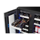 Wine Cell'R Centre de breuvages Collection Titanium avec Wi - Fi WC2743SSBC - Germain Larivière