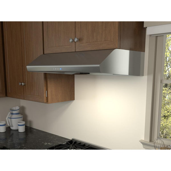 Zephyr Hotte de cuisinère sous le cabinet série Hurricane de 30 po. AK2500CS - Germain Larivière