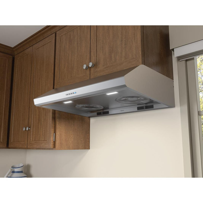 Zephyr Hotte de cuisinère sous le cabinet série Hurricane de 36 po. AK2536CS - Germain Larivière