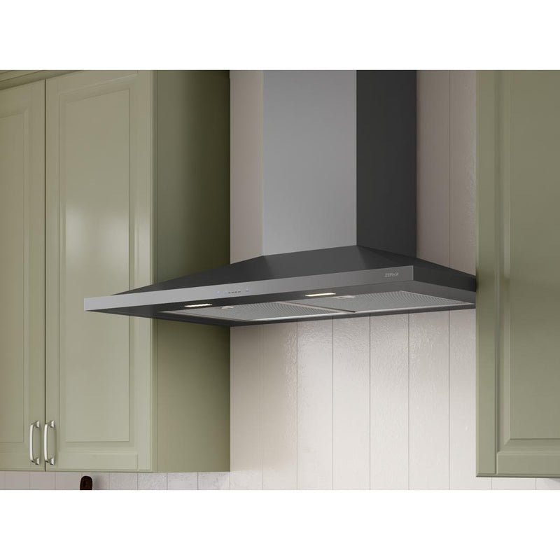Zephyr Hotte de cuisinière murale Anzio de 36 po ZAN - M90DBS - Germain Larivière