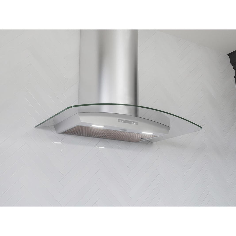 Zephyr Hotte de cuisinière murale Milano de 36 po ZMI - M90CG - Germain Larivière