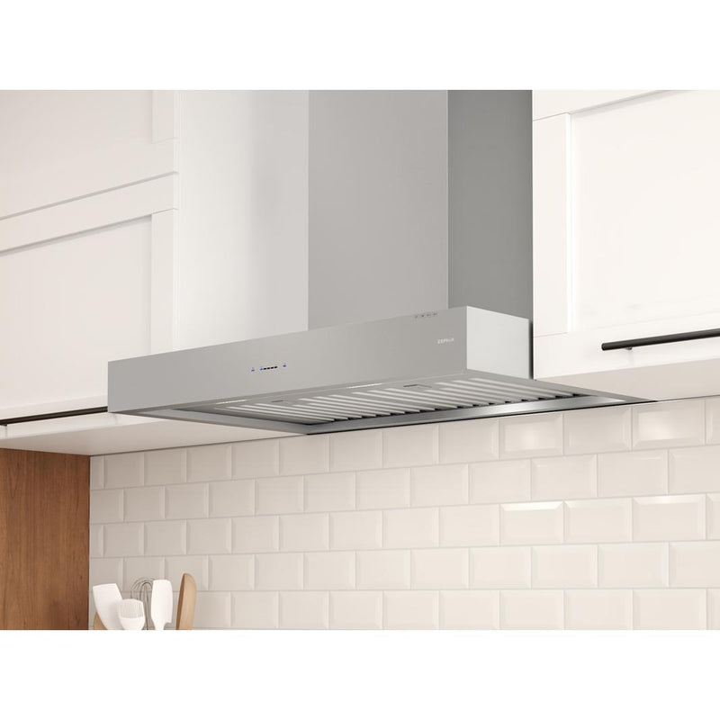 Zephyr Hotte de cuisinière murale Roma Groove de 30 po ZRG - E30BS - Germain Larivière