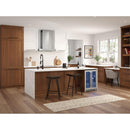 Zephyr Hotte de cuisinière murale Roma Groove de 30 po ZRG - E30BS - Germain Larivière