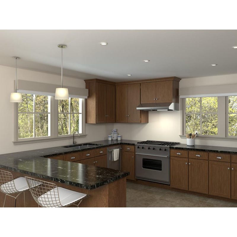 Zephyr Hotte de cuisinière sous cabinet Cyclone de 42 po AK6542CS - Germain Larivière