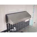 Zephyr Hotte de cuisinière sous cabinet Gust de 36 po avec 290 CFM AK7136BS290 - BF - Germain Larivière