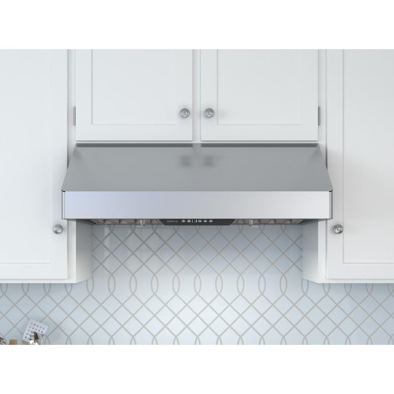 Zephyr Hotte de cuisinière sous cabinet Tempest I de 30 po AK7000CS - Germain Larivière