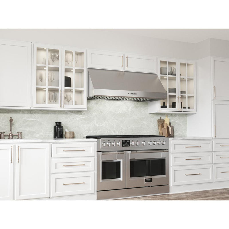 Zephyr Hotte de cuisinière sous cabinet Tidal II de 48 po AK7448AS - Germain Larivière