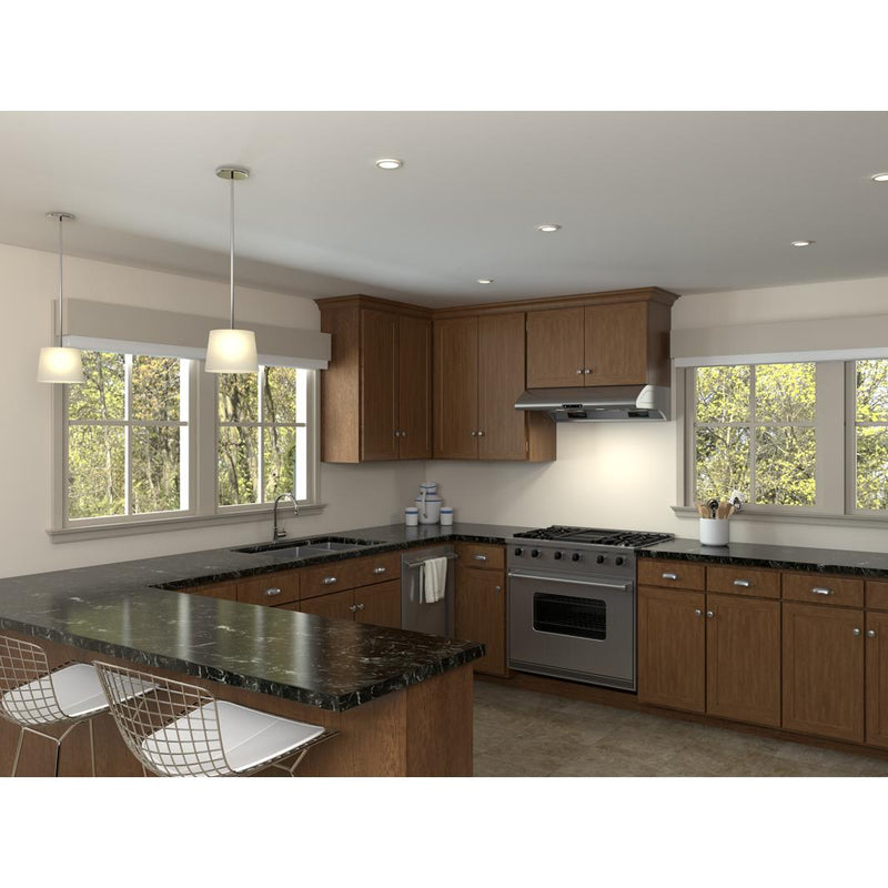 Zephyr Hotte de cuisinière sous cabinet Typhoon de 48 po AK2148CS - Germain Larivière