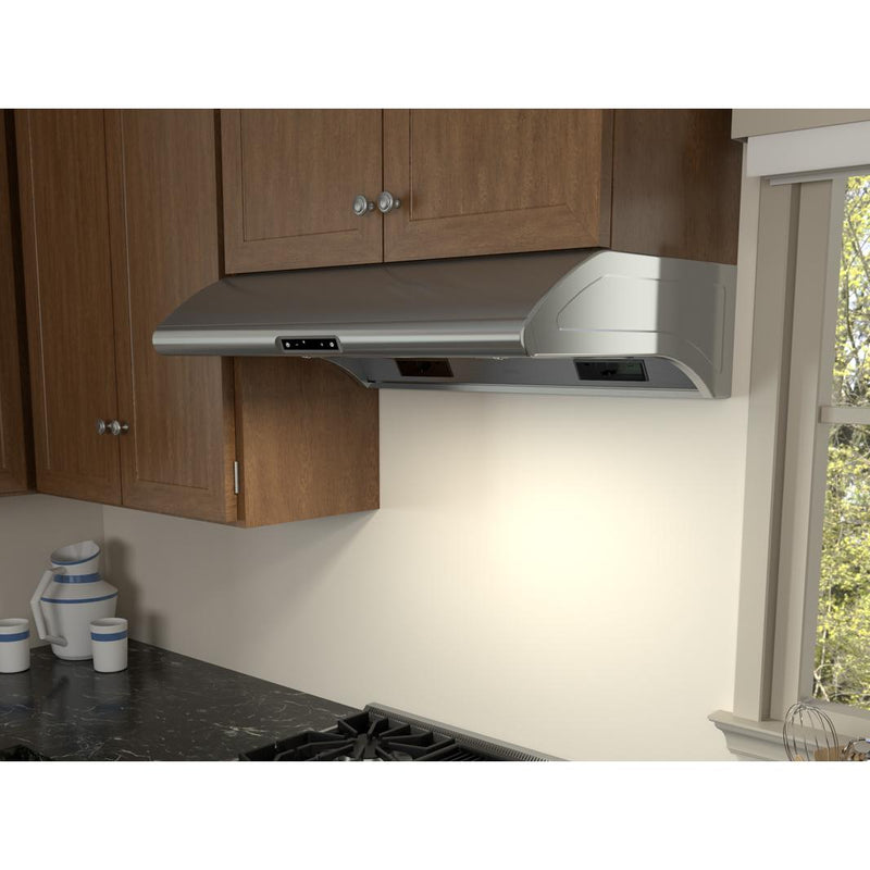 Zephyr Hotte de cuisinière sous cabinet Typhoon de 48 po AK2148CS - Germain Larivière