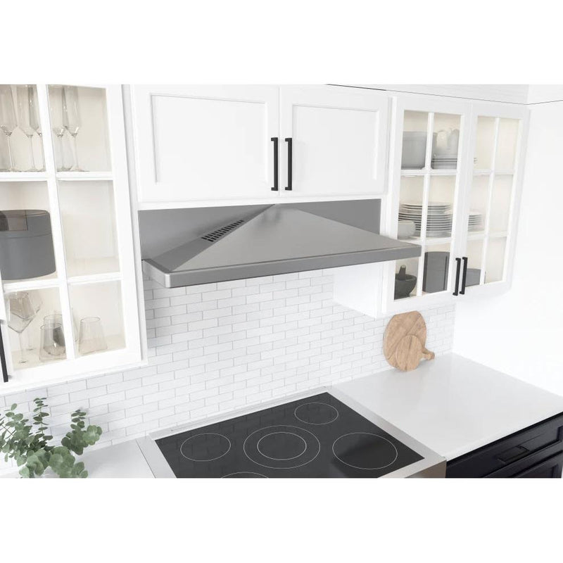 Zephyr Hotte de cuisinière sous le cabinet Pyramid de 30 po. ZPY - E30BS - Germain Larivière